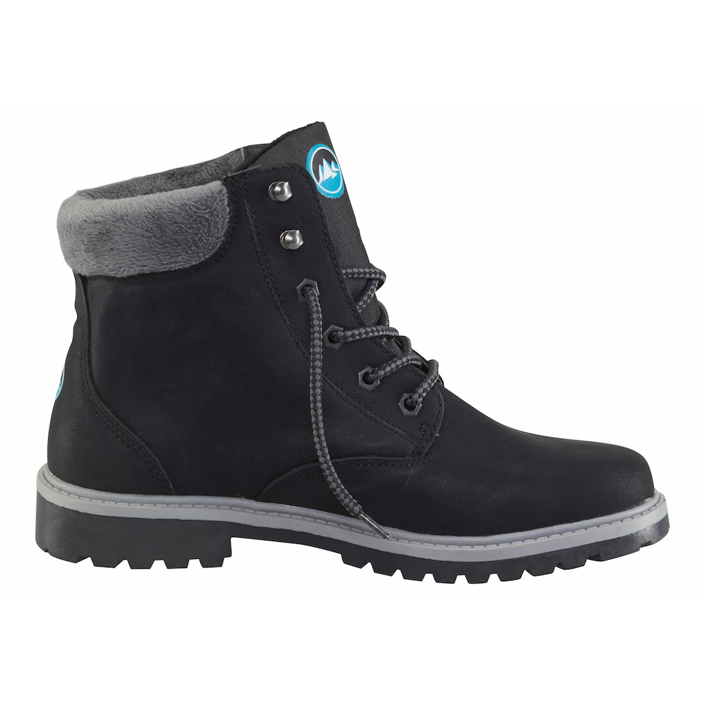 Polarino Schnürboots »Kalmar W« Schnürboots Stiefel Mit Blockabsatz Auf Rechnung