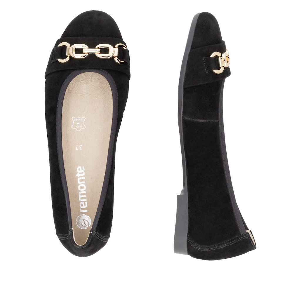 Remonte Ballerina Blockabsatz Pumps Businessschuh Mit Schmuckspange Kaufen