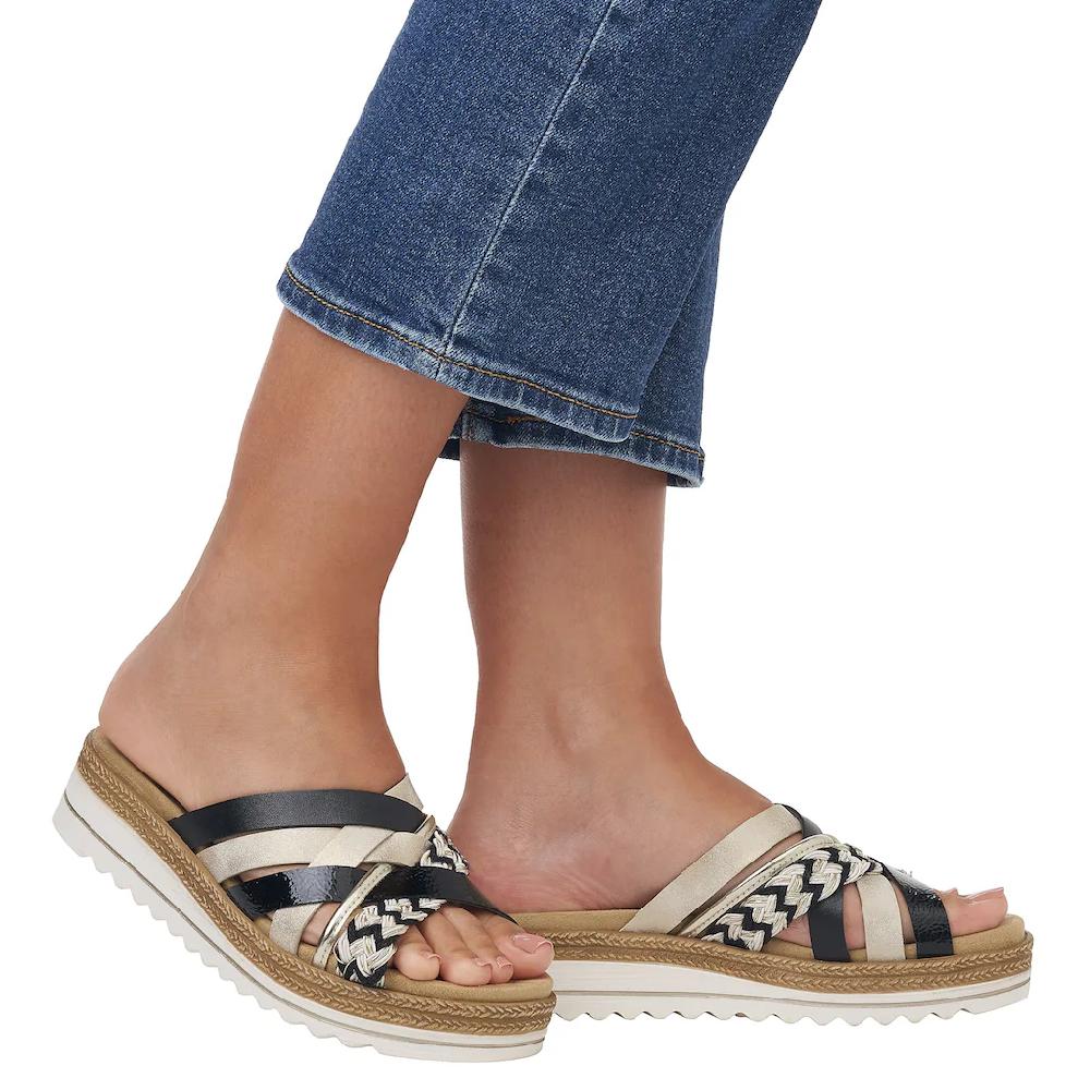 Remonte Keilpantolette Keilabsatz Schlupfschuh Sommerschuh In Veganer Verarbeitung Online Bestellen