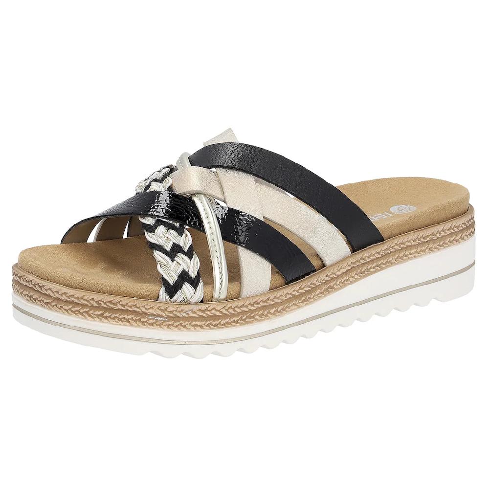 Remonte Keilpantolette Keilabsatz Schlupfschuh Sommerschuh in veganer Verarbeitung online bestellen