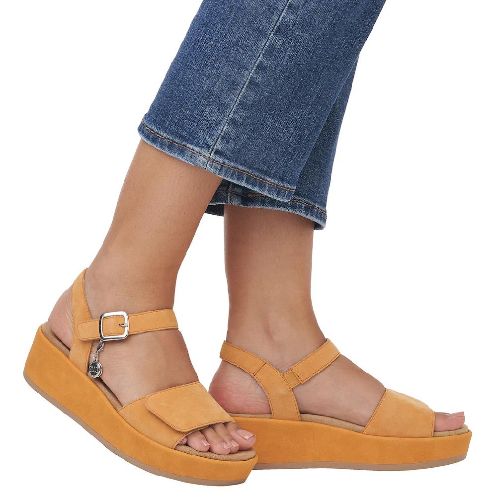 Remonte Keilsandalette »ELLE-Collection« Sommerschuh Sandale Keilabsatz Mit Soft Foam Ausstattung Online Bestellen