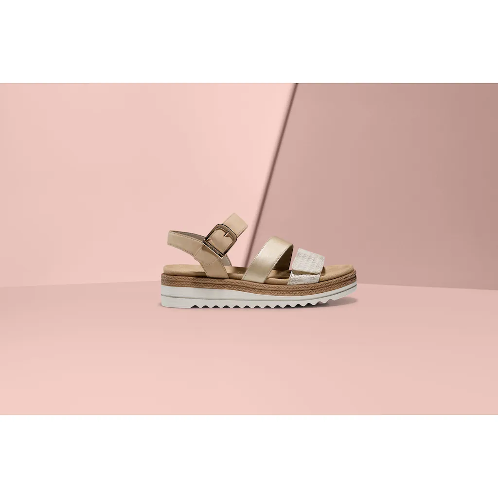 Remonte Keilsandalette Keilabsatz Sommerschuh Sandale In Veganer Verarbeitung Online Kaufen