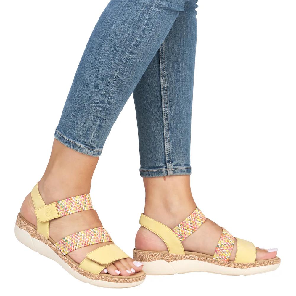 Remonte Keilsandalette Riemchensandale Bequemschuh Sommerschuh Mit Soft-Fußbett
