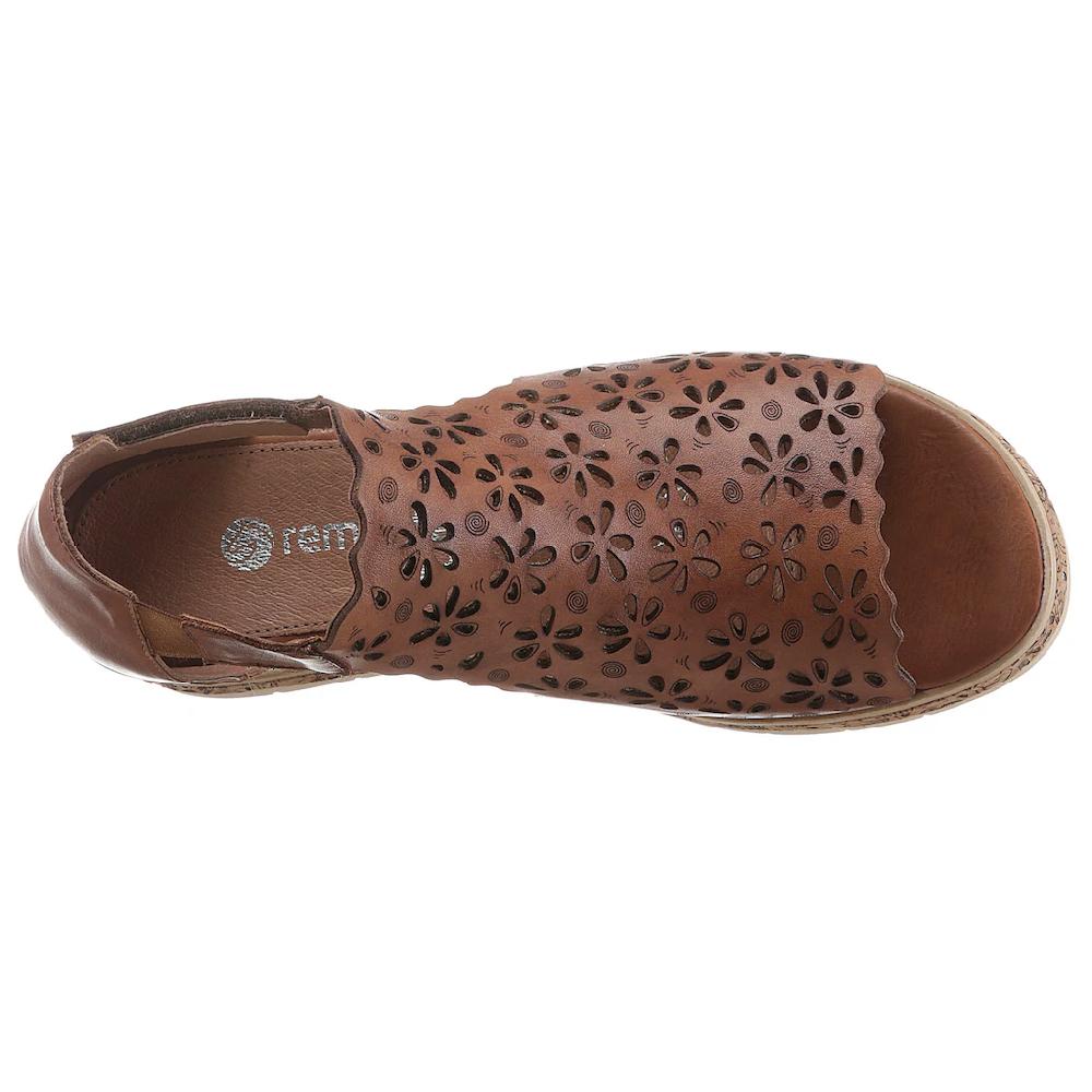 Remonte Keilsandalette Sommerschuh Sandale Keilabsatz Mit Floralem Laser-Muster Bestellen