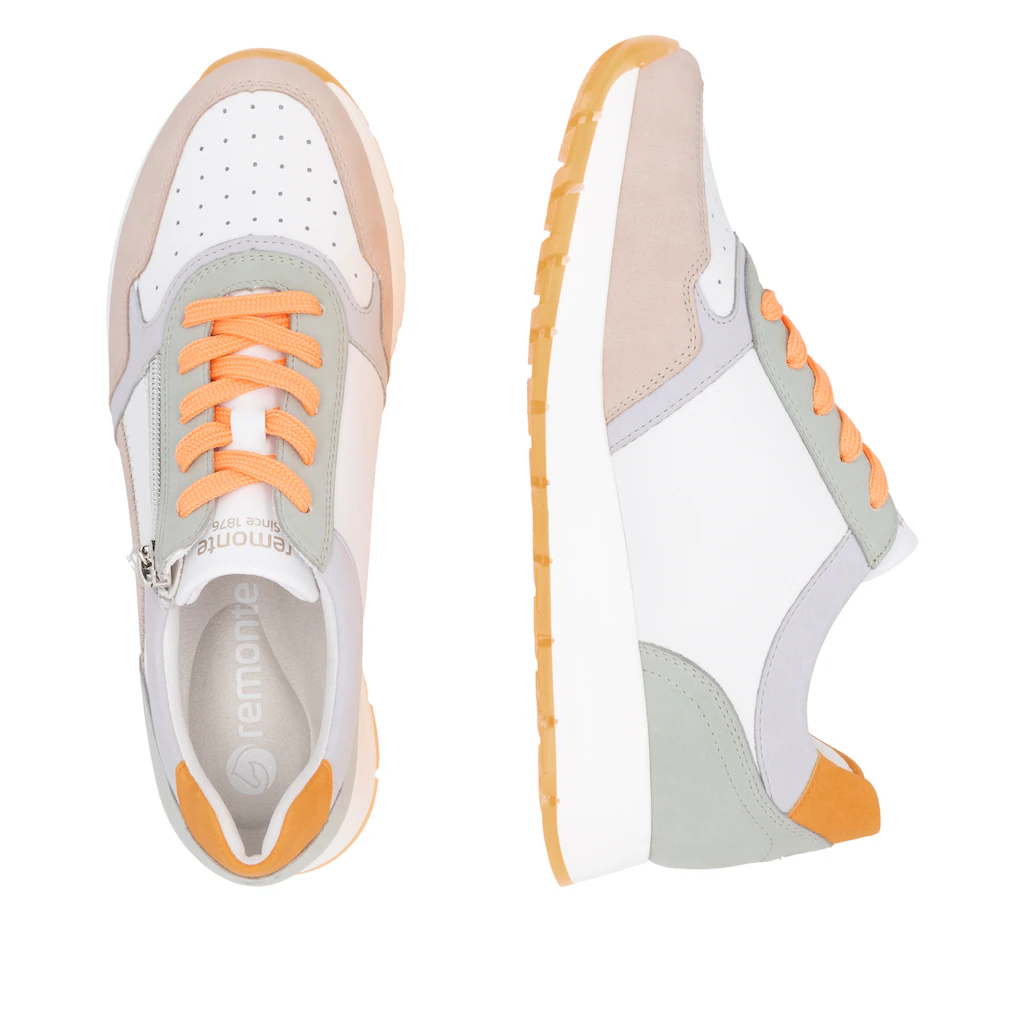 Remonte Keilsneaker Freizeitschuh Halbschuh Schnürschuh Mit Gepolstertem Schaftrand Kaufen