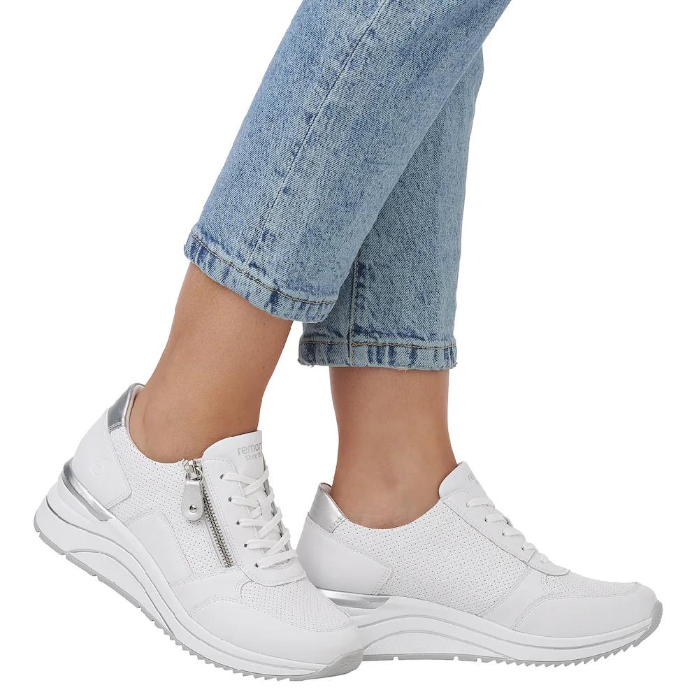 Remonte Keilsneaker Freizeitschuh Halbschuh Schnürschuh Mit Schaftrandpolsterung Online Bestellen