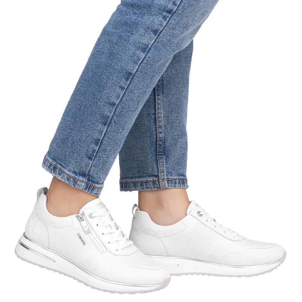 Remonte Keilsneaker Freizeitschuh Halbschuh Schnürerschuh Mit Gepolstertem Schaftrand