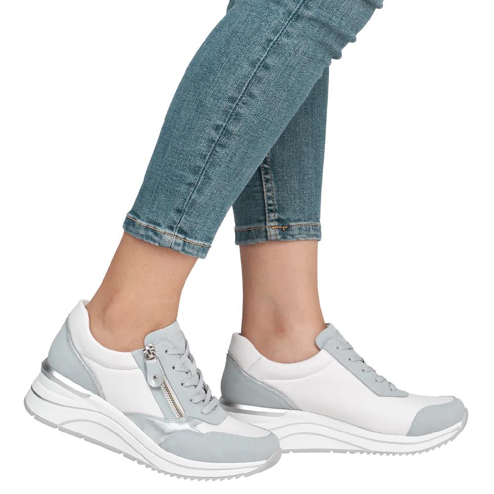 Remonte Keilsneaker Freizeitschuh Halbschuh Schnürschuh Vegane Verarbeitung Online Kaufen