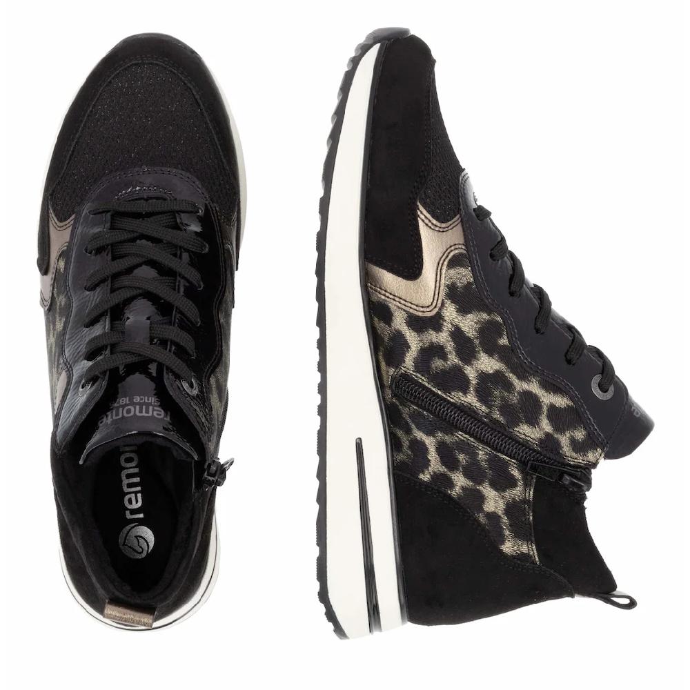 Remonte Keilsneaker Freizeitschuh High-Top-Sneaker Schnürer Innenreißverschluss ▷ Für