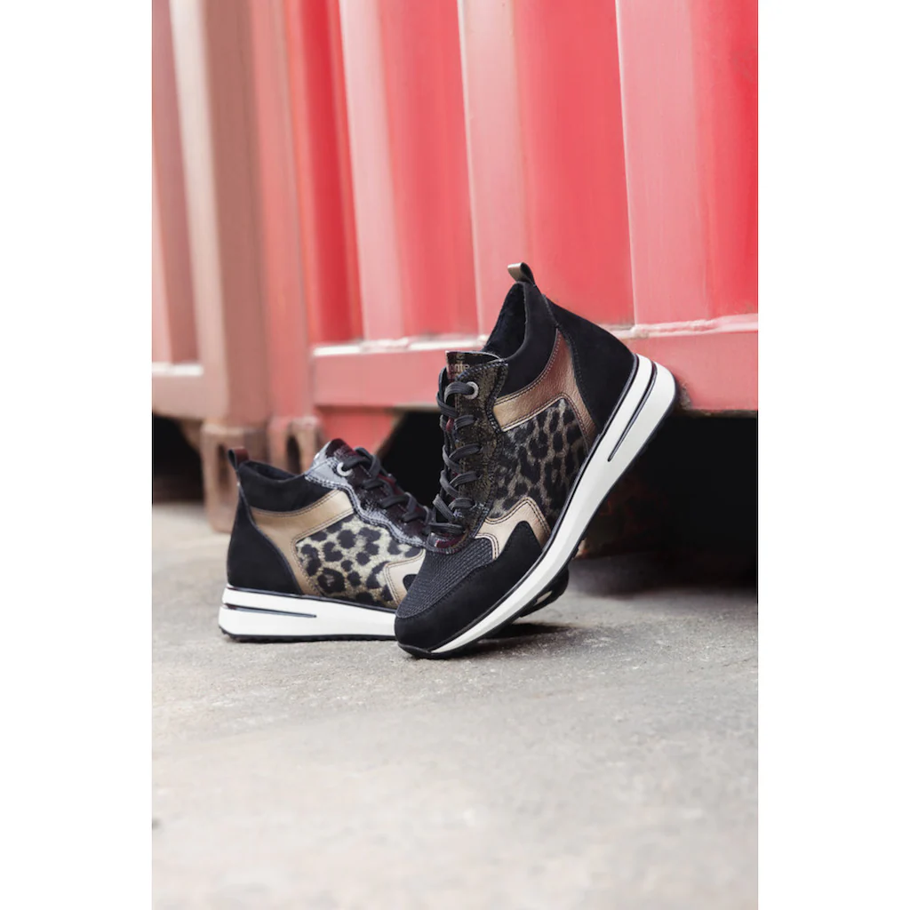 Remonte Keilsneaker Freizeitschuh High-Top-Sneaker Schnürer Innenreißverschluss ▷ Für