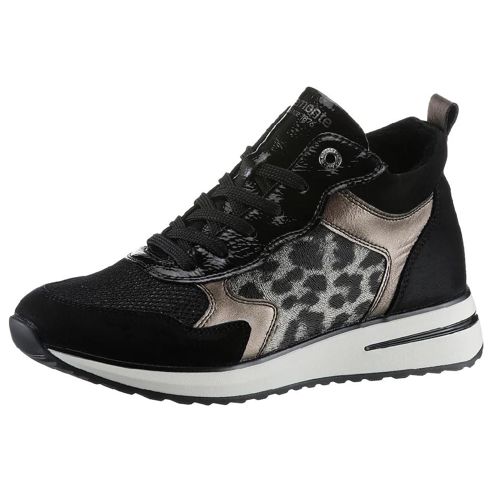Remonte Keilsneaker Freizeitschuh High-Top-Sneaker Schnürer Innenreißverschluss ▷ für