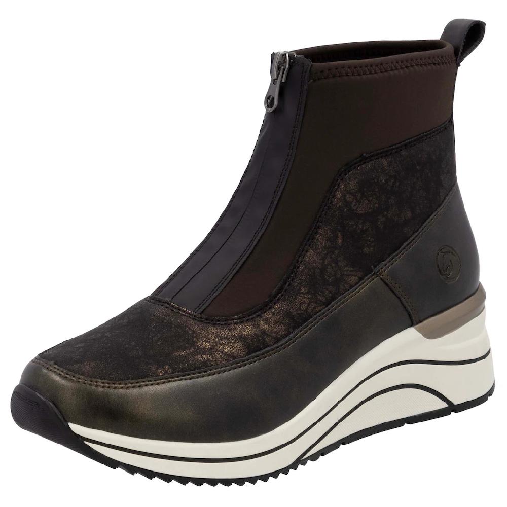 Remonte Keilsneaker Schlupfboots Freizeitschuh High-Top-Sneaker Front-Reißverschluss online kaufen
