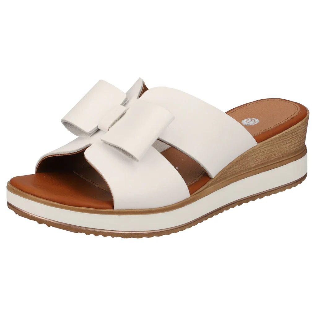 Remonte Pantolette Keilabsatz Sommerschuh mit schöner Zierschleife online bestellen