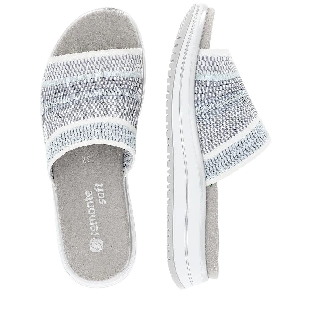 Remonte Pantolette Keilabsatz Sommerschuh Schlappen Mit Praktischem Gummizug ▷ Für