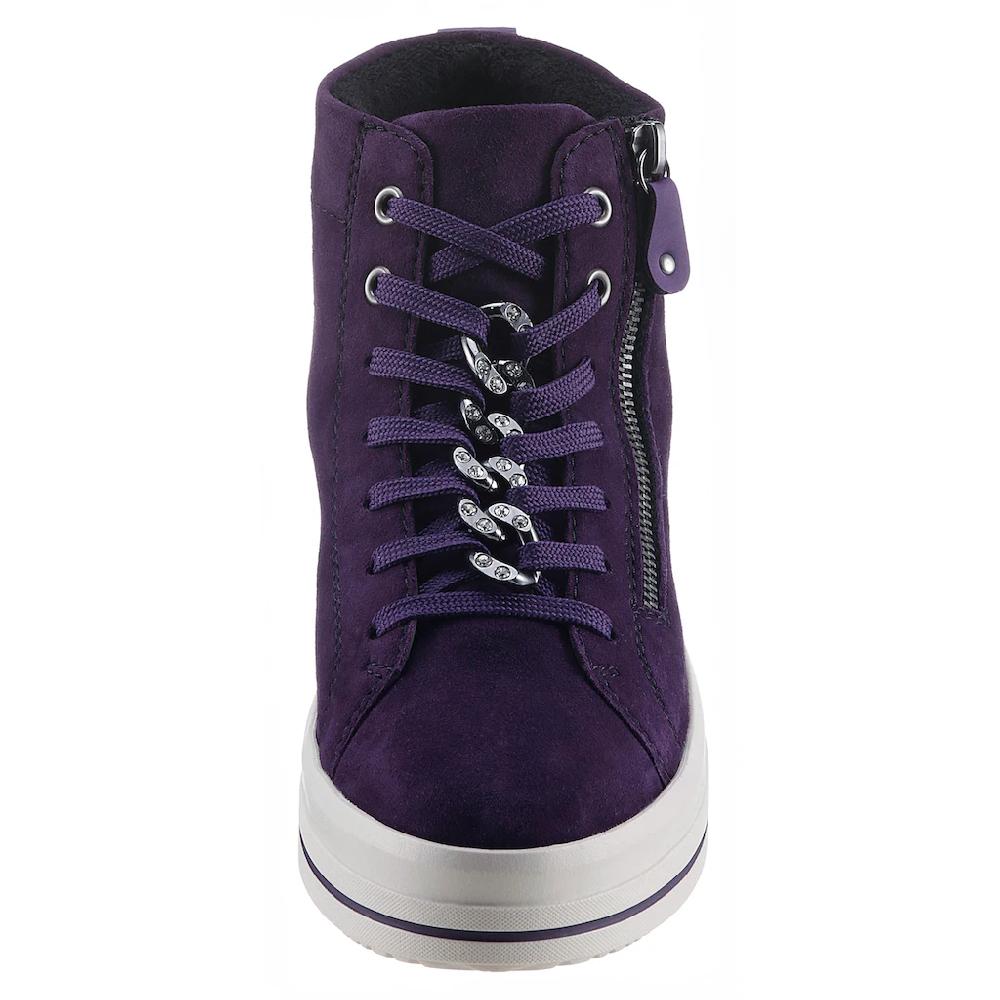 Remonte Plateausneaker »Elisabeth Hurley-Collection« Freizeitschuh High-Top-Sneaker Schnürer Seitlicher Reißverschluss Bestellen