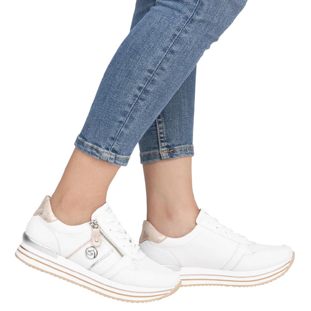 Remonte Plateausneaker Freizeitschuh Halbschuh Schnürschuh Mit Seitlichem Reißverschluss ▷ Für