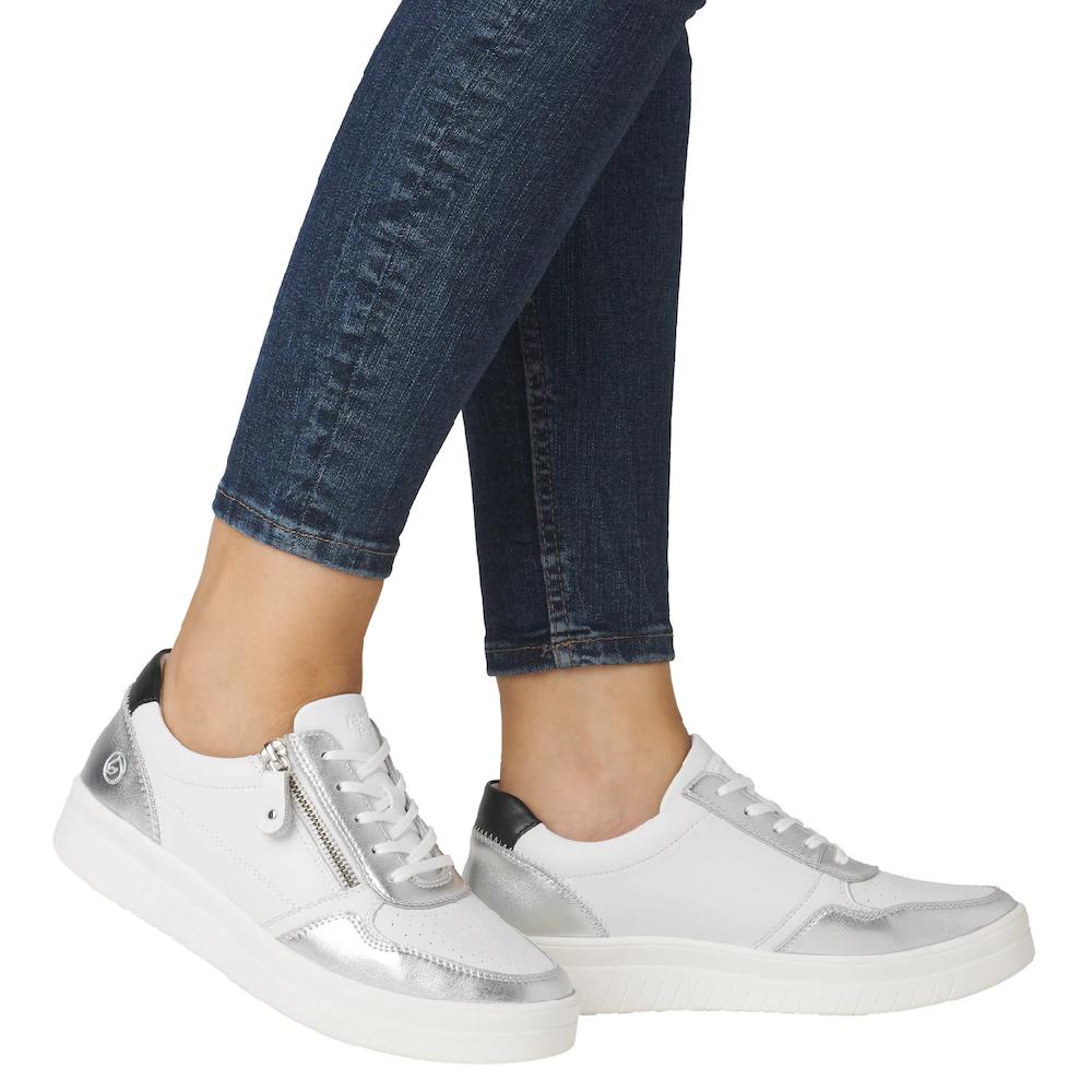 Remonte Plateausneaker Freizeitschuh Halbschuh Schnürschuh Mit Schaftrandpolsterung ▷ Für