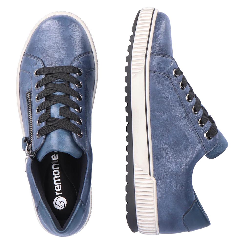 Remonte Plateausneaker Freizeitschuh Halbschuh Schnürschuh Mit Außenreißverschluss ▷ Für