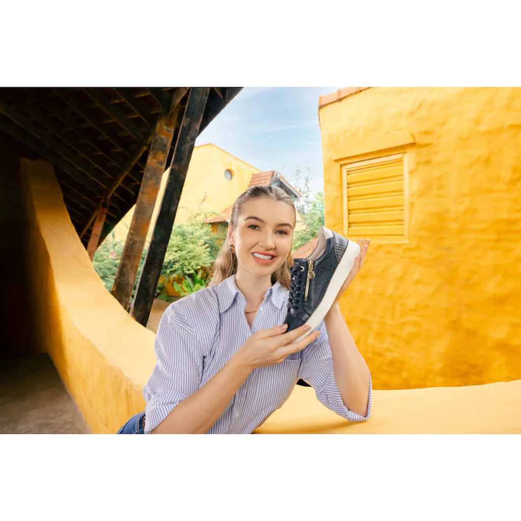 Remonte Plateausneaker Freizeitschuh Halbschuh Schnürerschuh Seitlicher Reißverschluss Bestellen