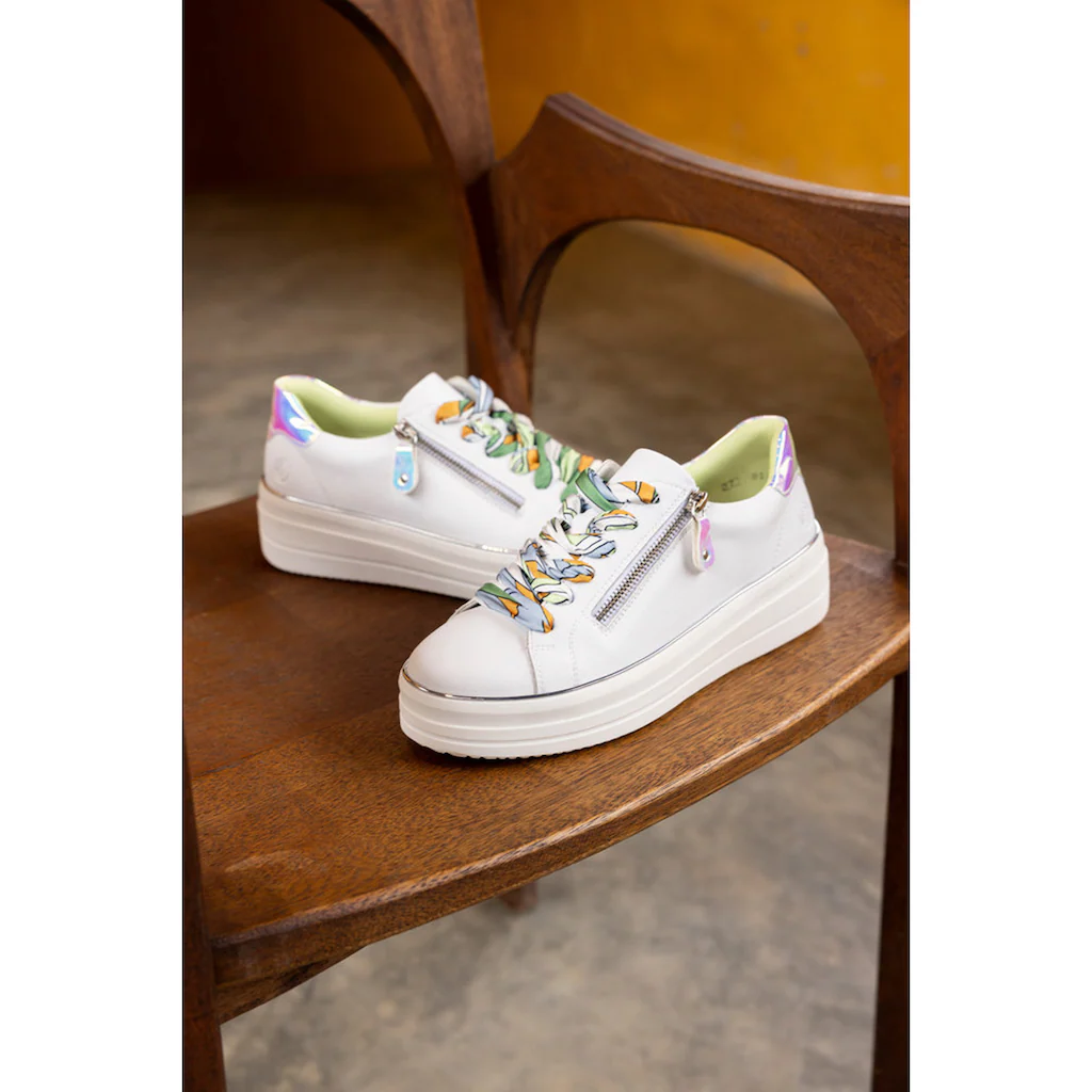 Remonte Plateausneaker Freizeitschuh Halbschuh Schnürschuh Mit Seitlichem Reißverschluss Bestellen