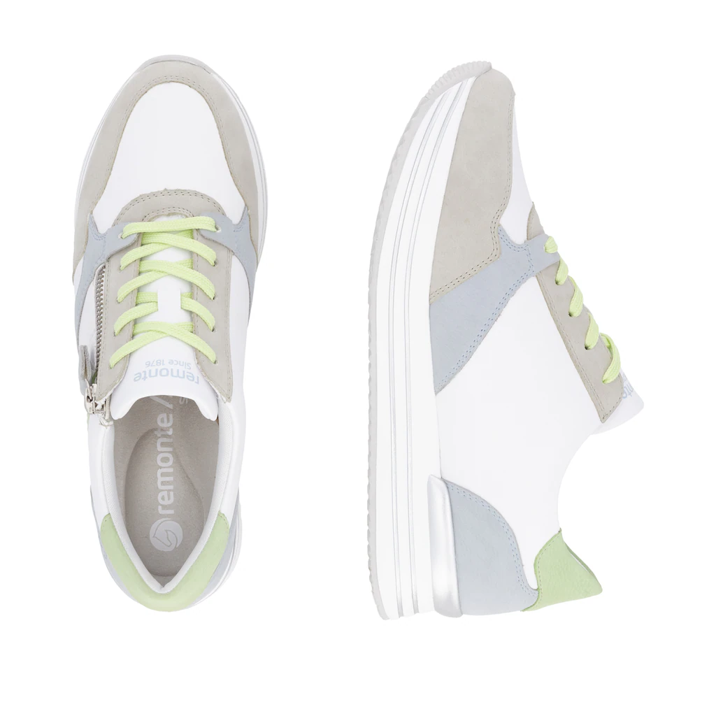 Remonte Plateausneaker Freizeitschuh Halbschuh Schnürschuh Mit Loser Soft-Einlage ▷ Für