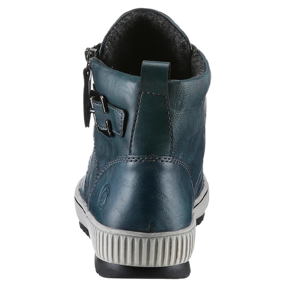 Remonte Plateausneaker Freizeitschuh High-Top-Sneaker Schnürer Mit Trendiger Zierschnalle ▷ Für