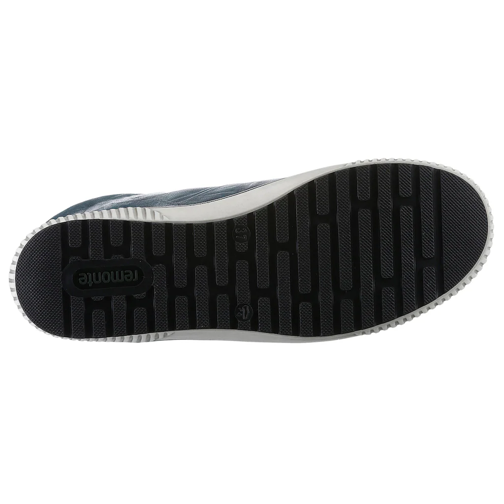 Remonte Plateausneaker Freizeitschuh High-Top-Sneaker Schnürer Mit Trendiger Zierschnalle ▷ Für