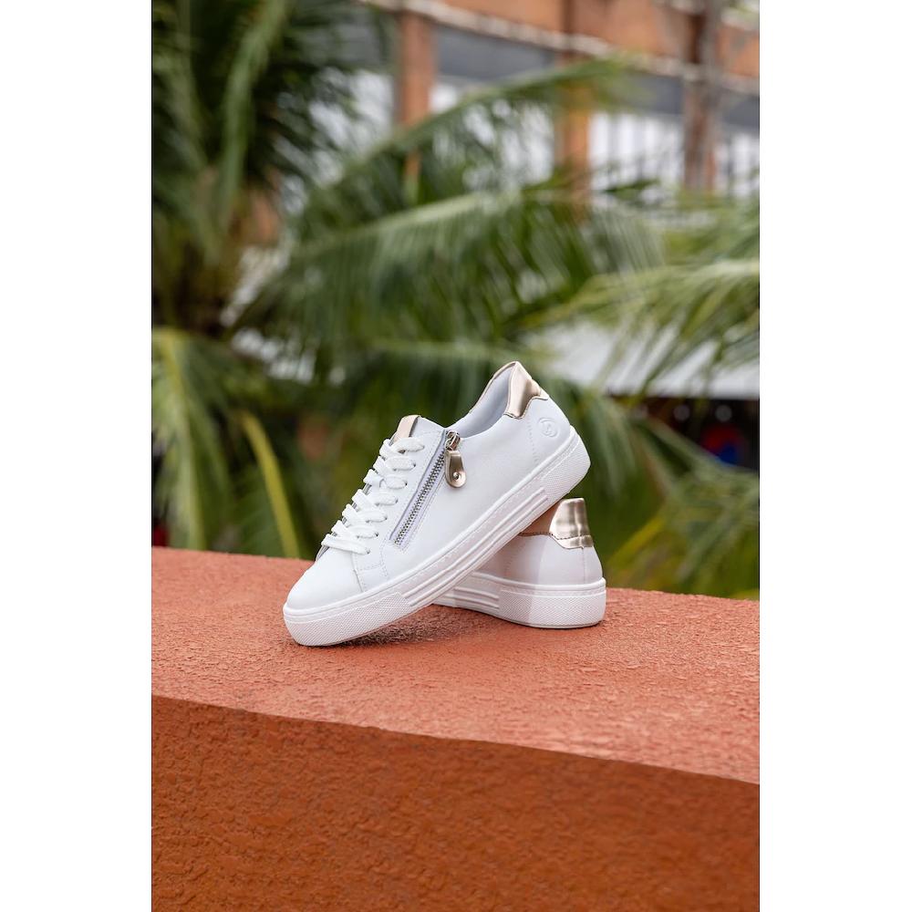 Remonte Plateausneaker Mit Soft-Foam Fußbett Freizeitschuh Halbschuh Schnürschuh Online Kaufen