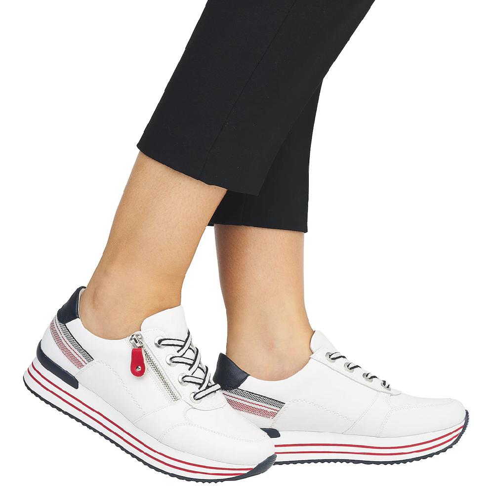 Remonte Plateausneaker Mit Wechselfußbett Freizeitschuh Halbschuh Schnürschuh Online Bestellen