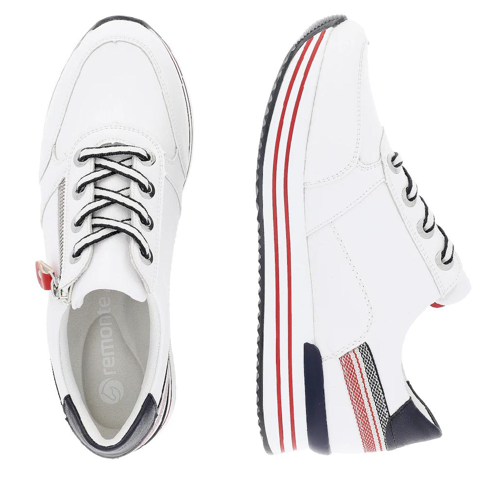 Remonte Plateausneaker Mit Wechselfußbett Freizeitschuh Halbschuh Schnürschuh Online Bestellen