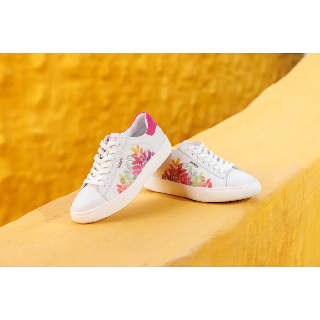 Remonte Plateausneaker Schnürschuh Freizeitschuh Halbschuh Mit Blütenprint ▷ Für