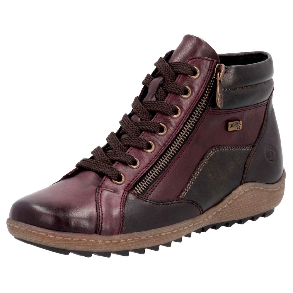 Remonte Schnürboots Flats Komfortschuh Schnürstiefelette mit TEX-Membran online kaufen