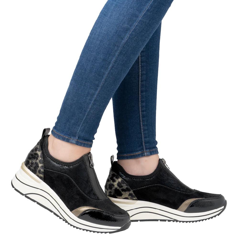 Remonte Slip-On Sneaker »Elisabeth Hurley-Collection« Keilsneaker Slipper Schlupfschuh Freizeitschuh Vegan Bestellen