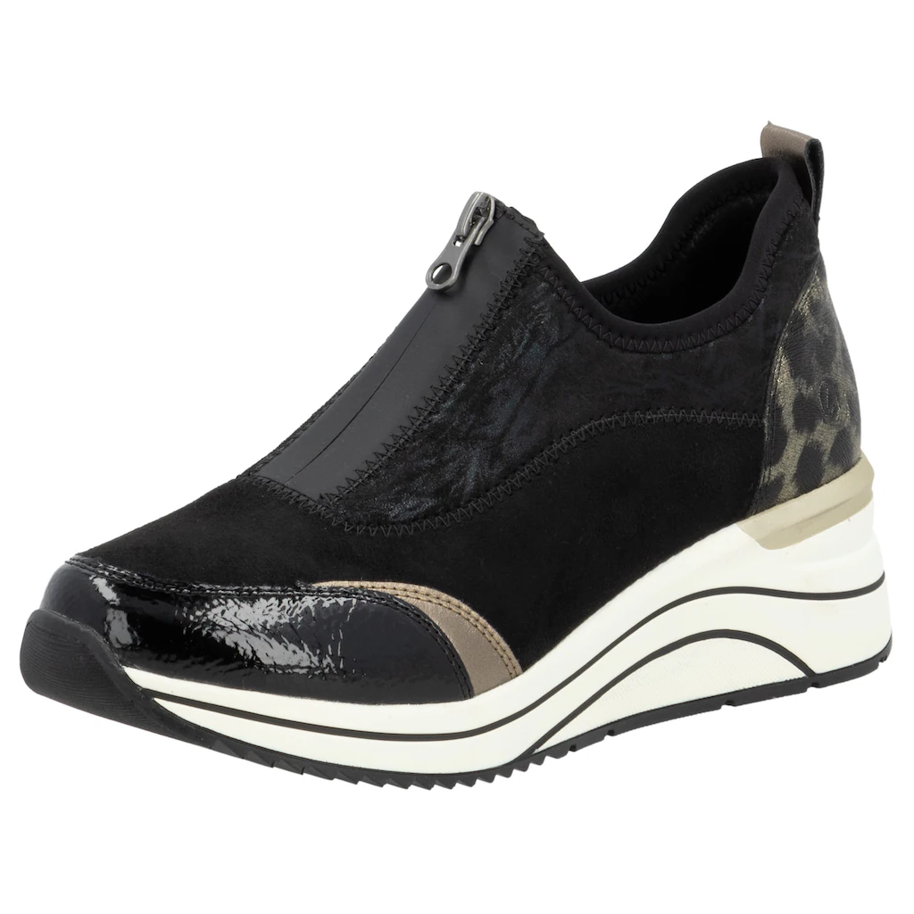 Remonte Slip-On Sneaker »Elisabeth Hurley-Collection« Keilsneaker Slipper Schlupfschuh Freizeitschuh vegan bestellen