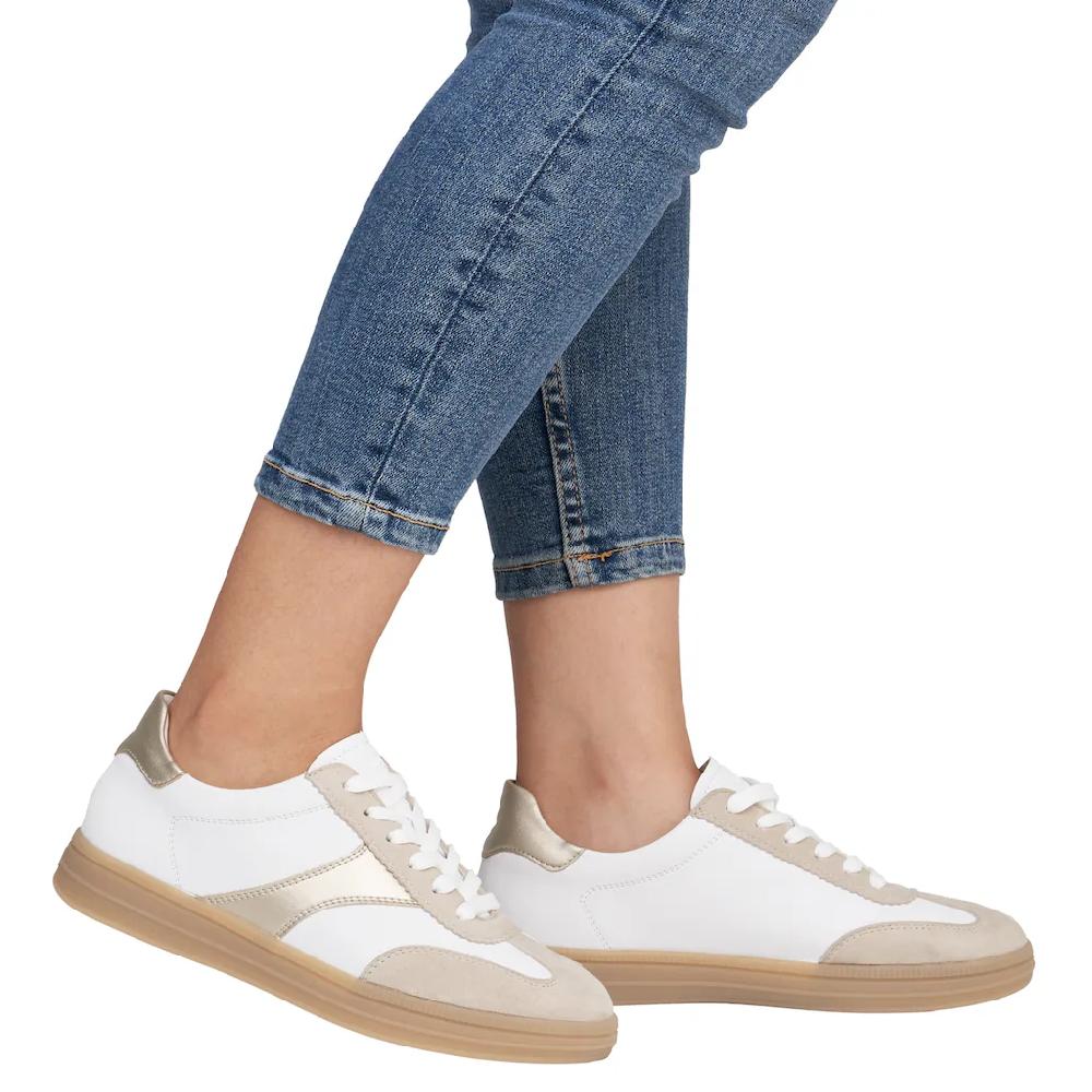 Remonte Sneaker Freizeitschuh Halbschuh Schnürschuh Mit Gepolstertem Schaftrand ▷ Für