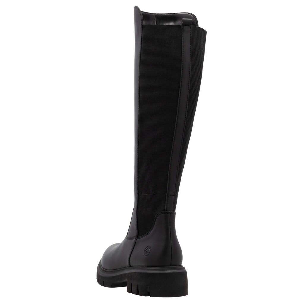 Remonte Stiefel Blockabsatz Businessmode Langschaftstiefel Schafthöhe Ca. 37 Cm Online Kaufen
