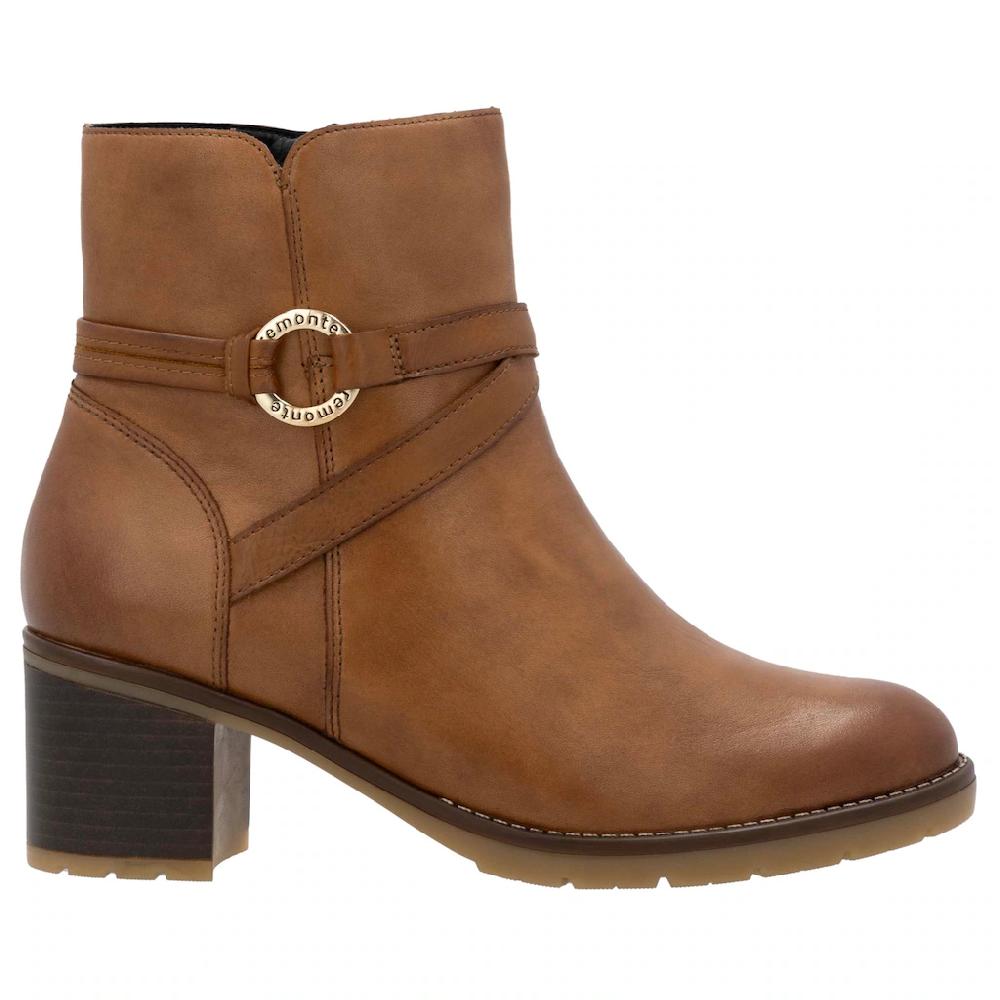 Remonte Stiefelette Blockabsatz Herbstmode Businessschuh mit Innenreißverschluss kaufen