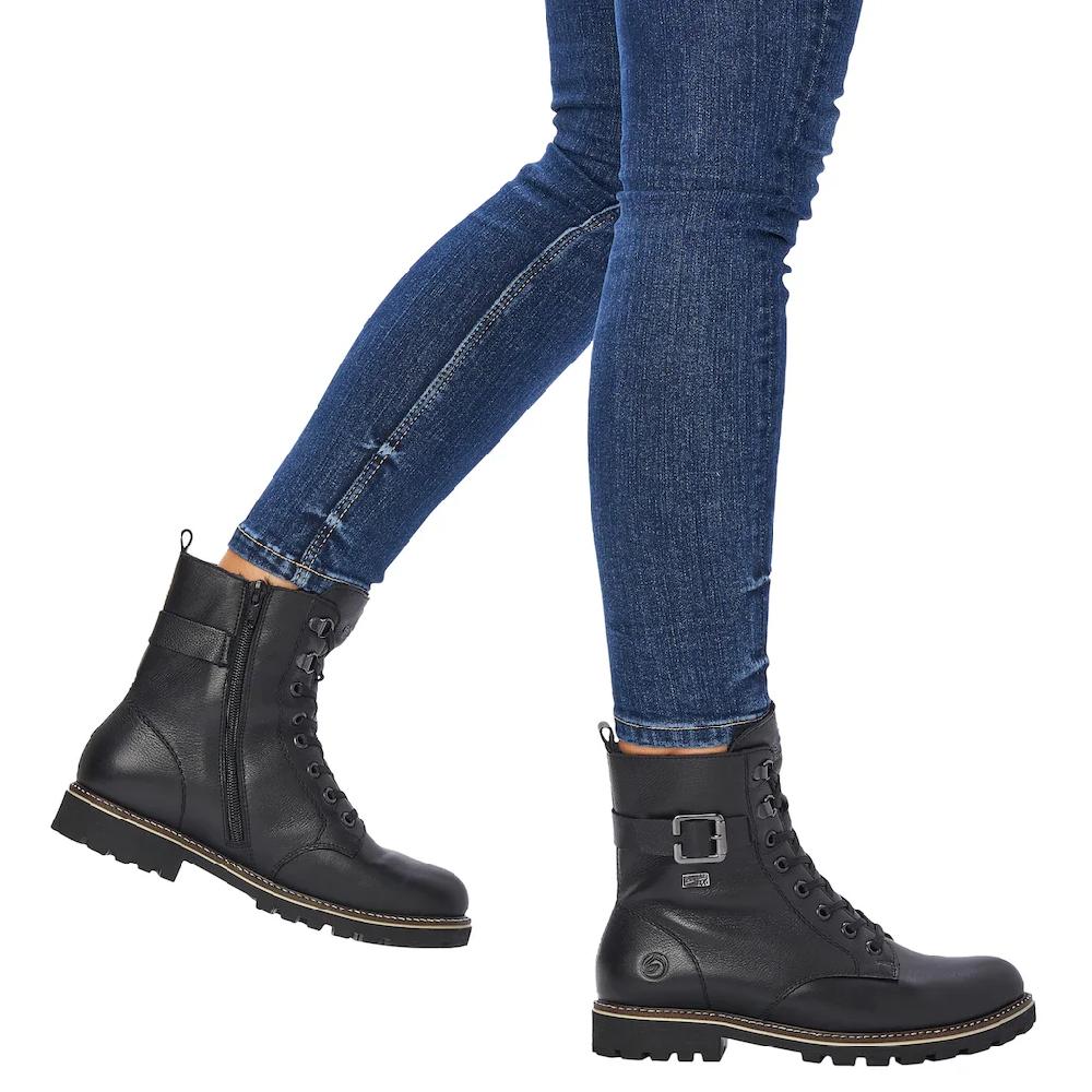 Remonte Winterboots Blockabsatz Schnürboots Outdoorschuh Mit Zierschnalle Kaufen