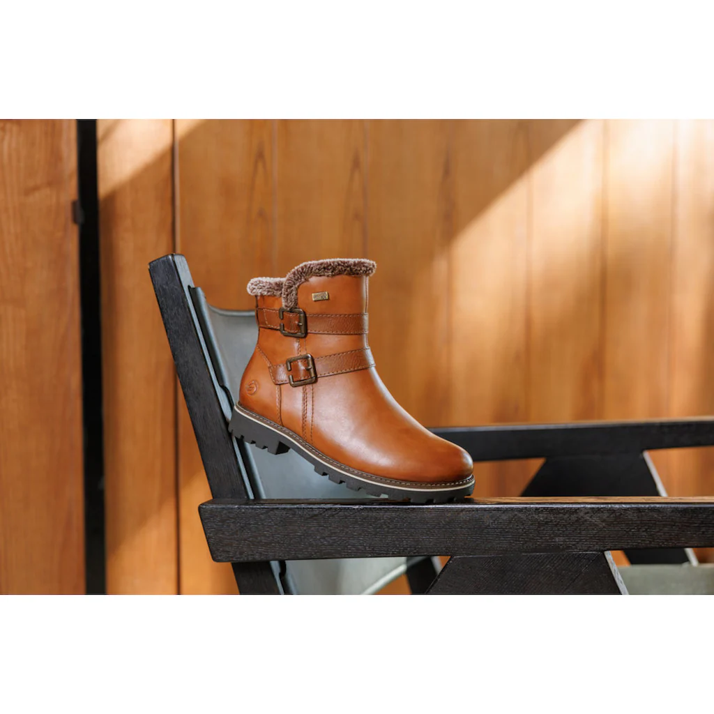 Remonte Winterboots Blockabsatz Winterstiefelette Outdorrschuh Mit TEX-Membran Online Kaufen