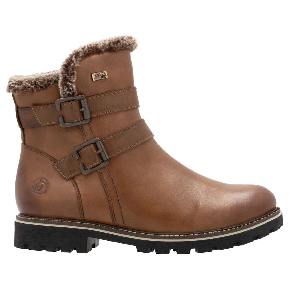 Remonte Winterboots Blockabsatz Winterstiefelette Outdorrschuh mit TEX-Membran online kaufen