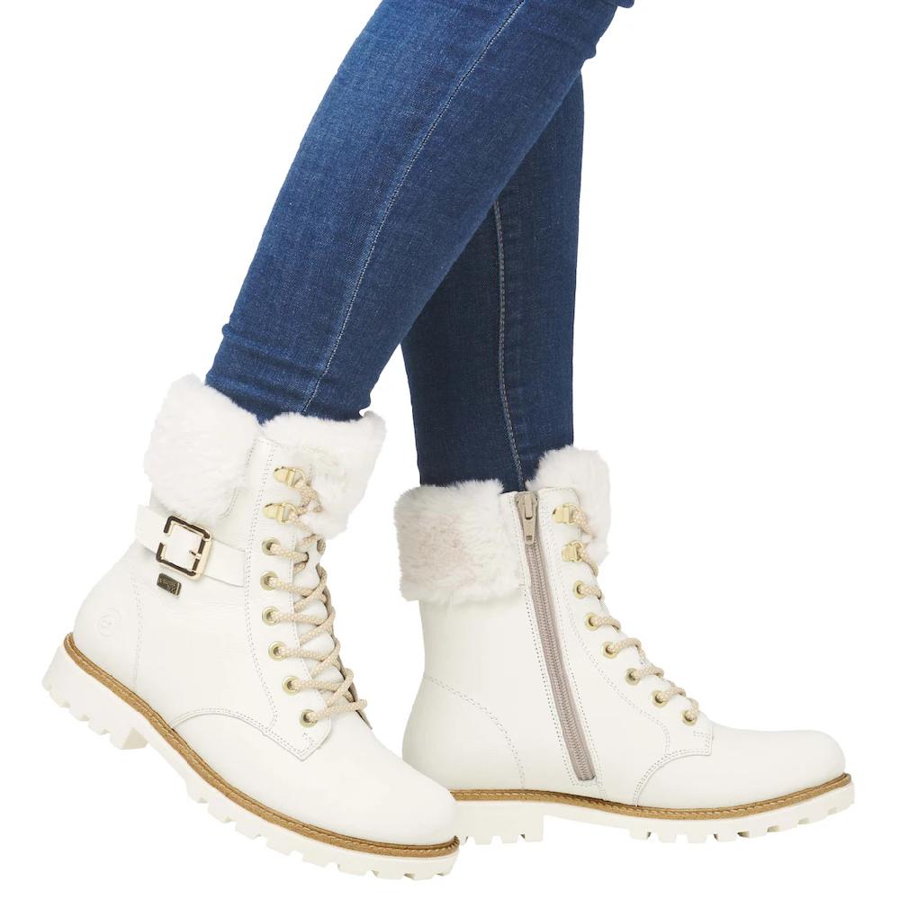 Remonte Winterboots »Elisabeth Hurley-Collection« Schnürboots Outdoorschuh Schnürstiefelette Mit Zierschnalle Bestellen