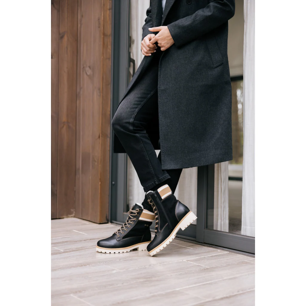 Remonte Winterboots »Elisabeth Hurley-Collection« Schnürboots Schnürstiefelette Mit Wasserabweisender TEX-Membran Bestellen