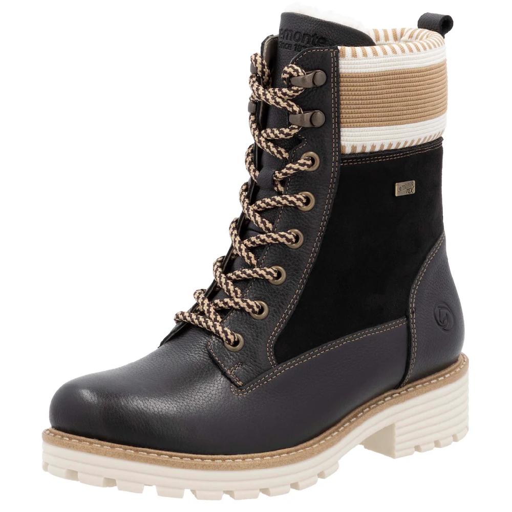 Remonte Winterboots »Elisabeth Hurley-Collection« Schnürboots Schnürstiefelette mit wasserabweisender TEX-Membran bestellen