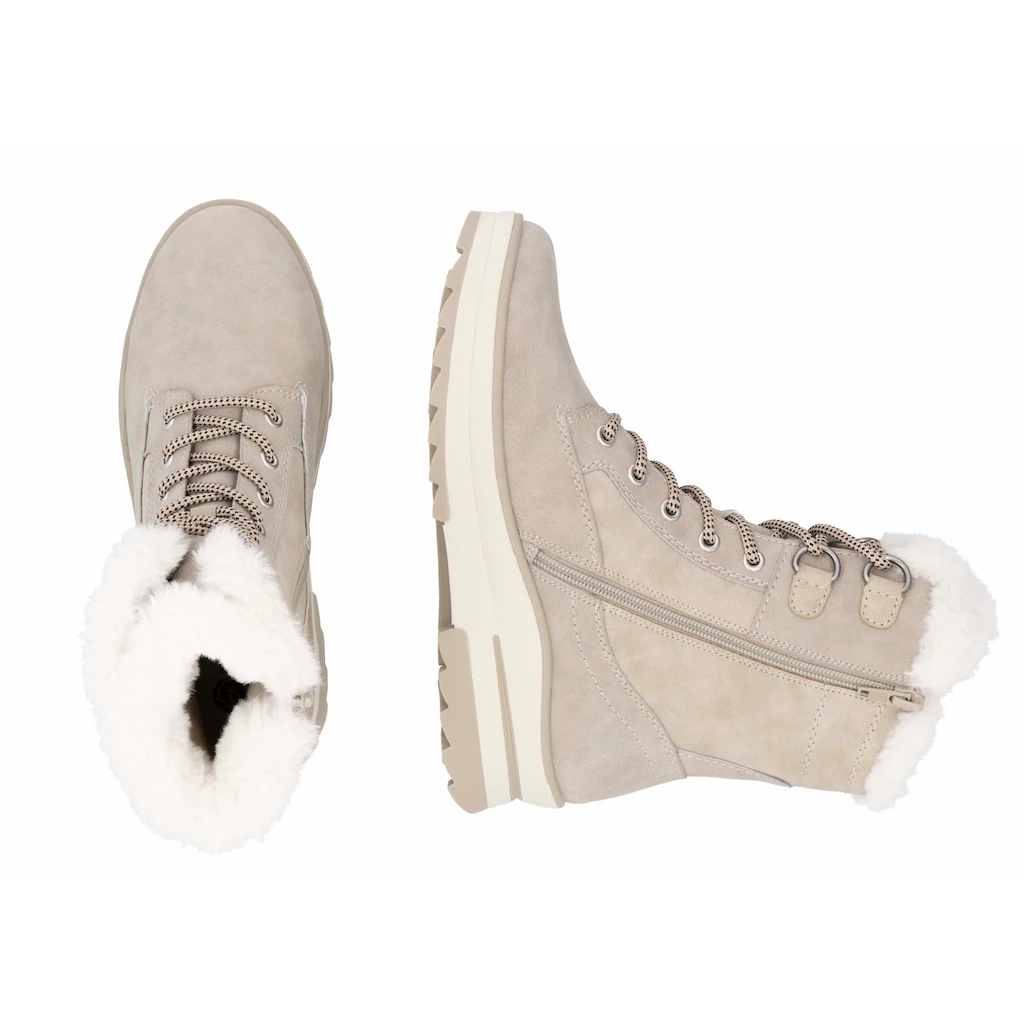 Remonte Winterboots Keilabsatz Plateau Winterboots Mit Wasserabweisender TEX-Membran Online Kaufen