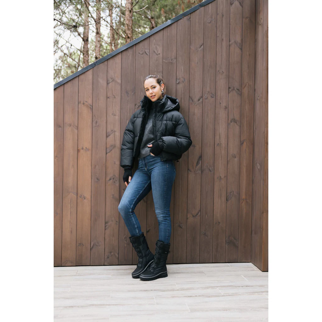 Remonte Winterstiefel Keilabsatz Schnürstiefel Outdoorstiefel Mit Innenreißverschluss Kaufen