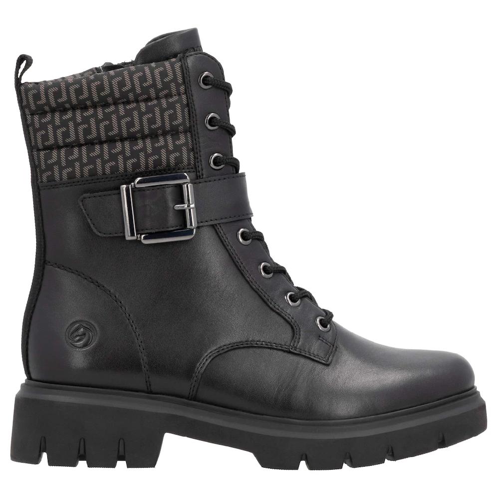 Remonte Winterstiefelette Blockabsatz Winterboots Schnürboots mit Innenreißverschluss online kaufen