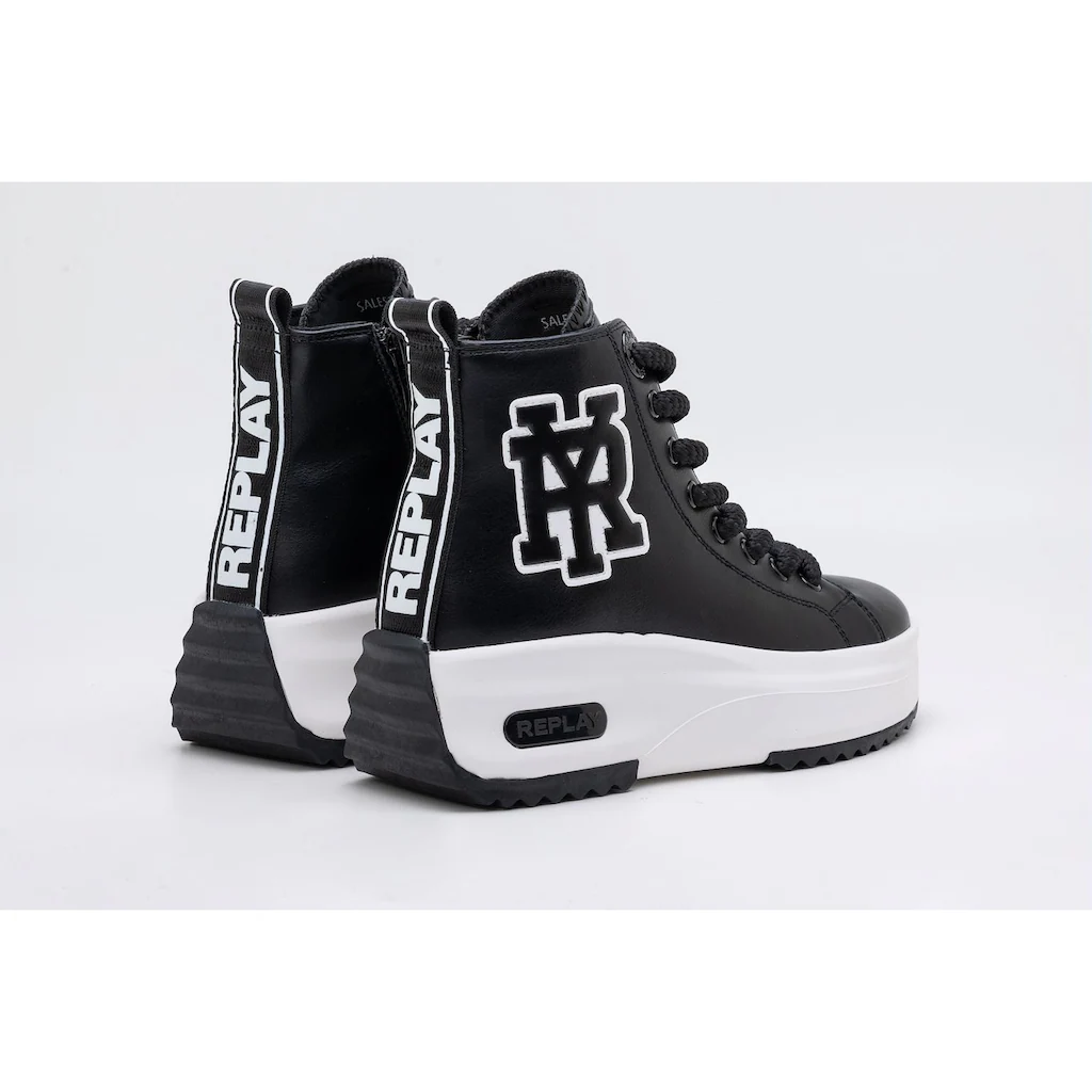 Replay Sneaker »AQUA 2 RY« High Top Sneaker Keilboots Mit Anziehlasche Und Plateausohle Bestellen