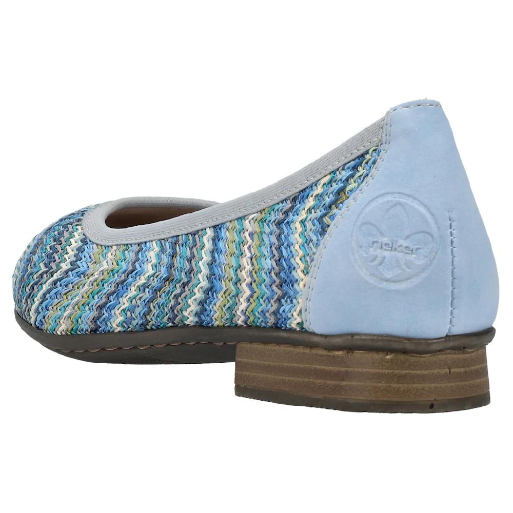 Rieker Ballerina Slipper Schlupfschuh Pumps Mit Weicher Innensohle