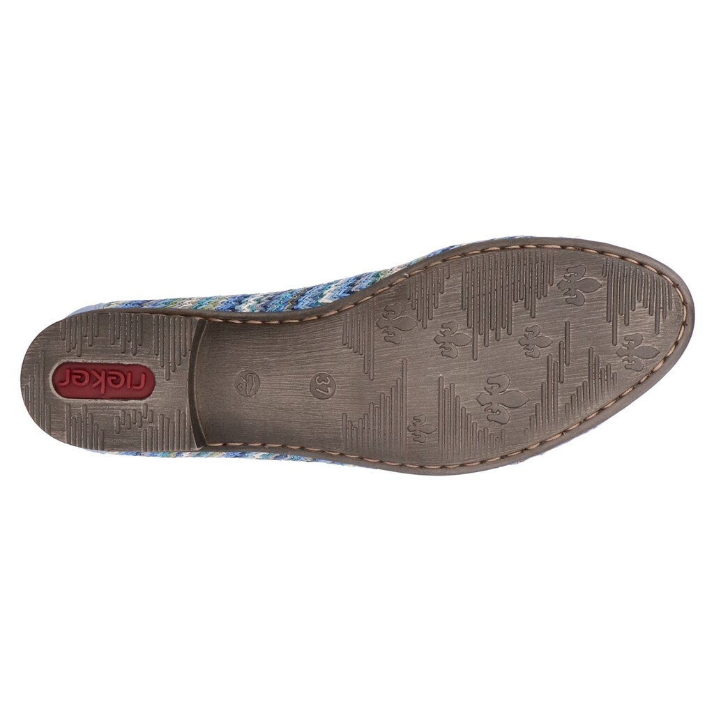 Rieker Ballerina Slipper Schlupfschuh Pumps Mit Weicher Innensohle