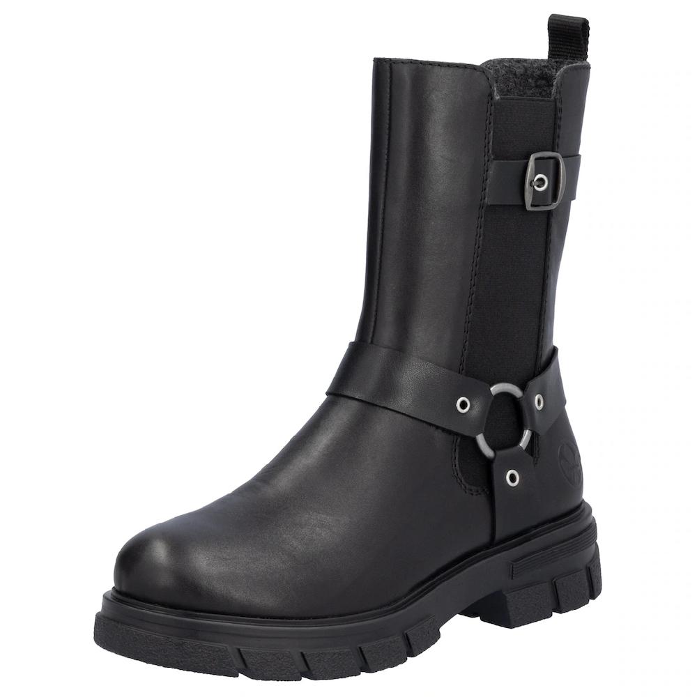 Rieker Chelseaboots Bikerboots Schlupfstiefelette mit Innenreißverschluss bestellen